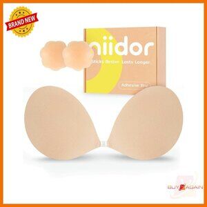 Strapless Silicone Adhesive Push Up Bra Reusable Backless Dress